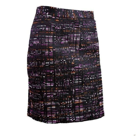 Ann Taylor Loft Woven Tweed Skirt Sz.14 NWT - Picture 2 of 6